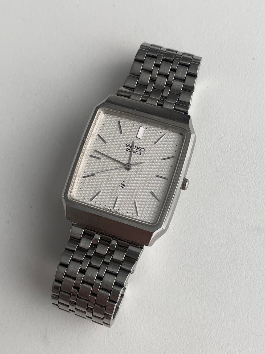 Seiko 세이코 쿼츠 스퀘어 상품이미지2