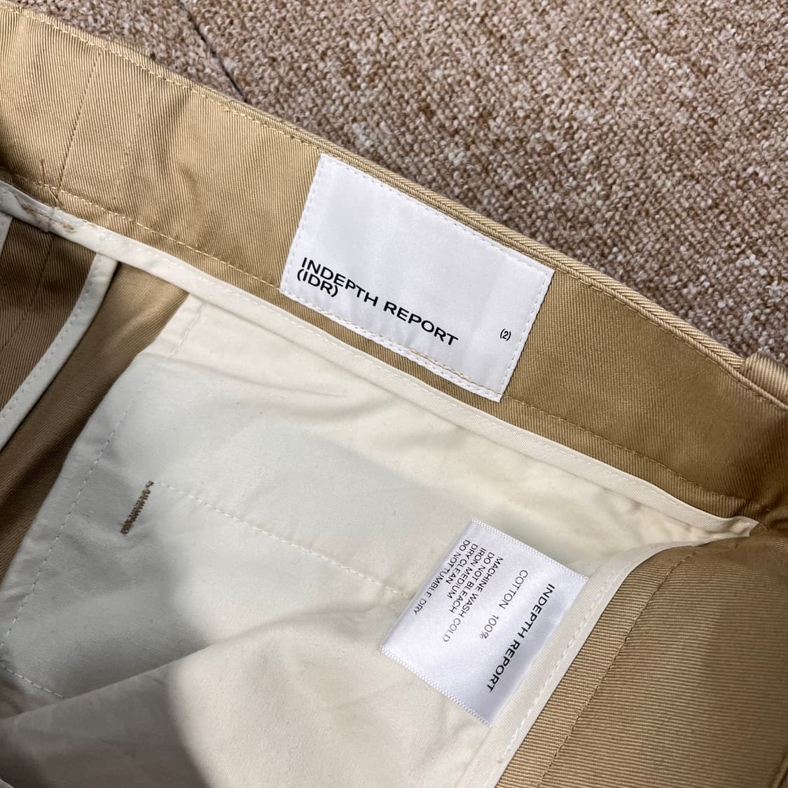 인뎁스리포트 치노팬츠 상품이미지3
