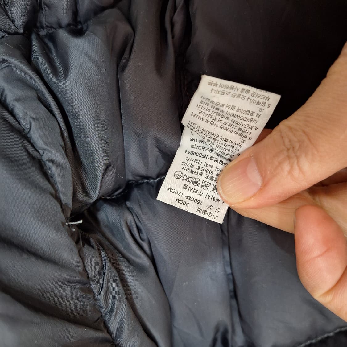 노스페이스  700눕시거위털S 상품이미지4