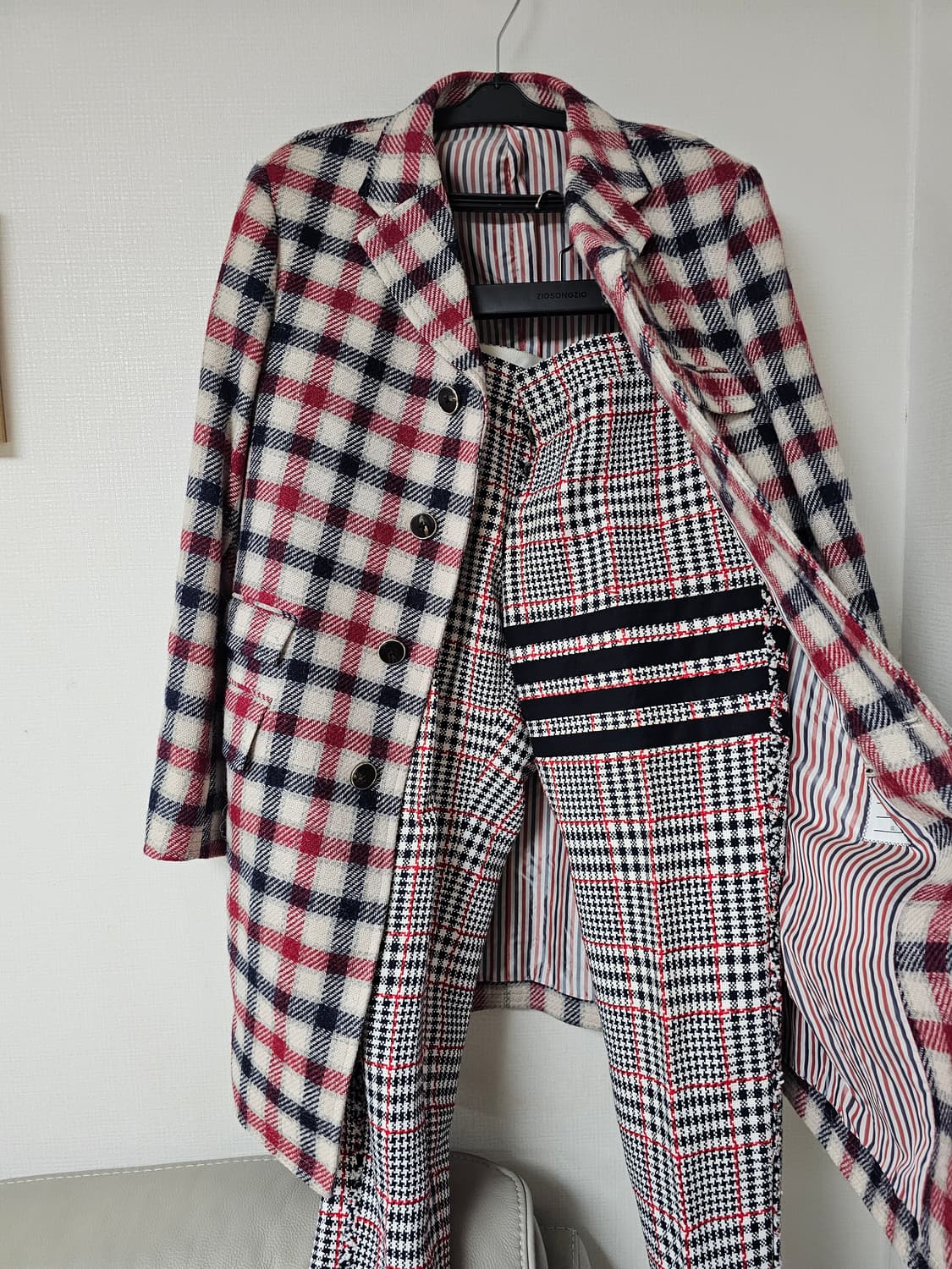 톰 브라운 4-바 체크 트라우저 팬츠(1/30/백화점정품 상품이미지9