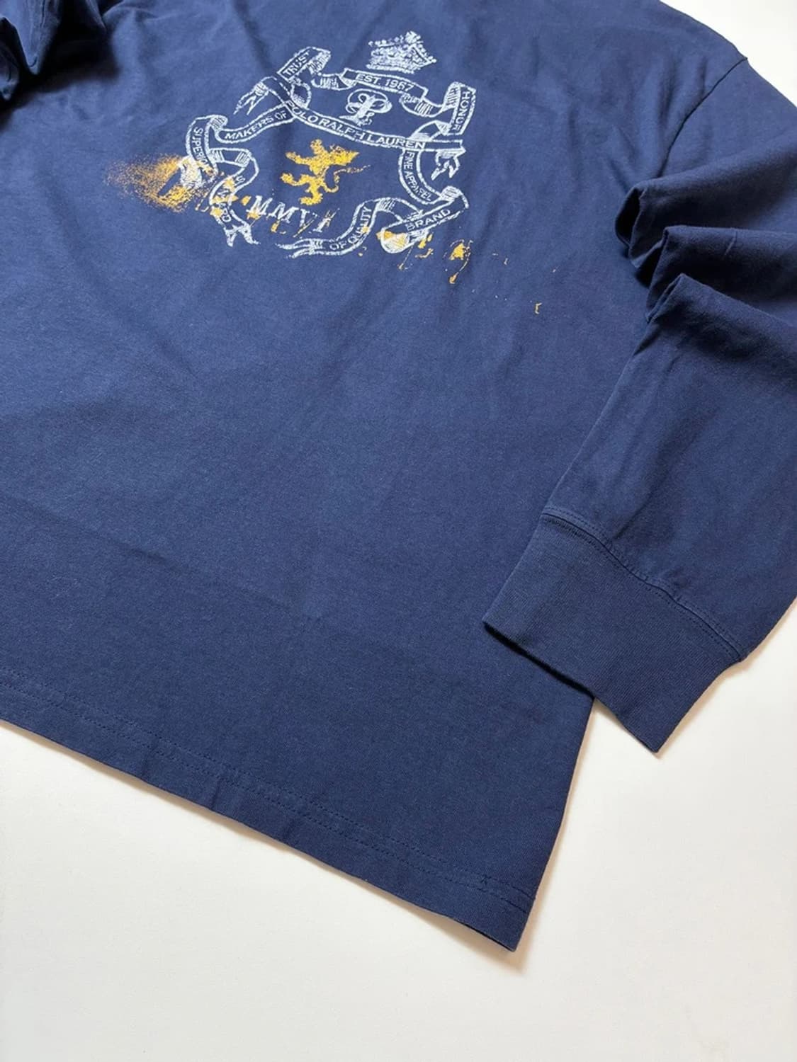 폴로 랄프로렌 00's Y2K 프린팅 롱 슬리브 PN8510 상품이미지3