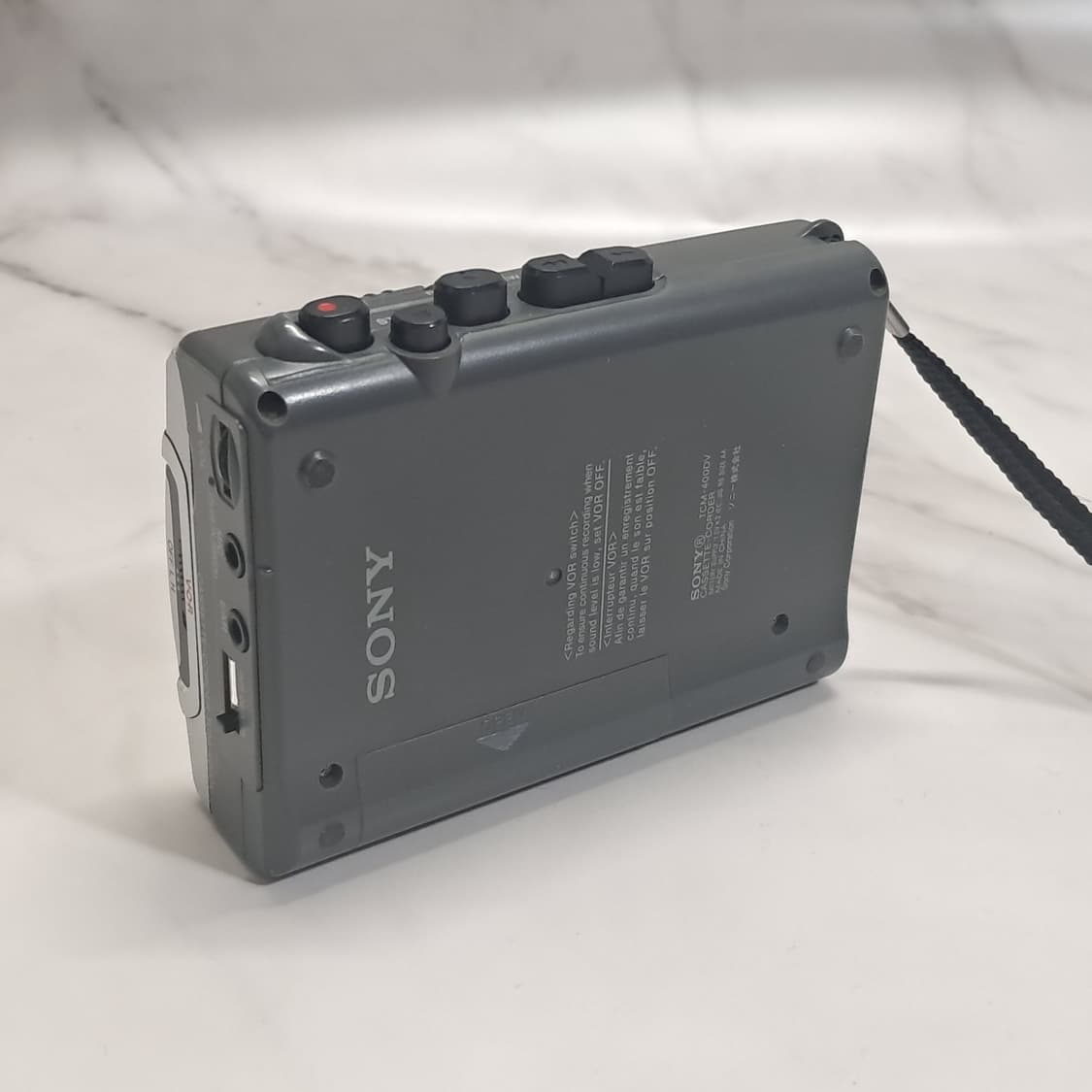 벨트 고장) 소니 카세트레코더 어학기 TCM-400DV 상품이미지7