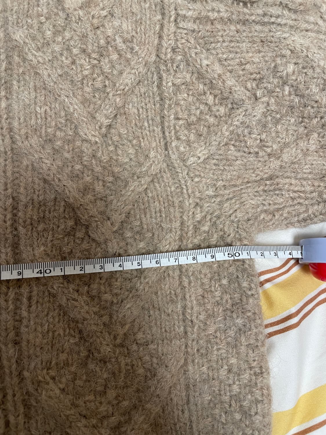 Webb Hand Knit 헤비 울 니트 오트밀 상품이미지6