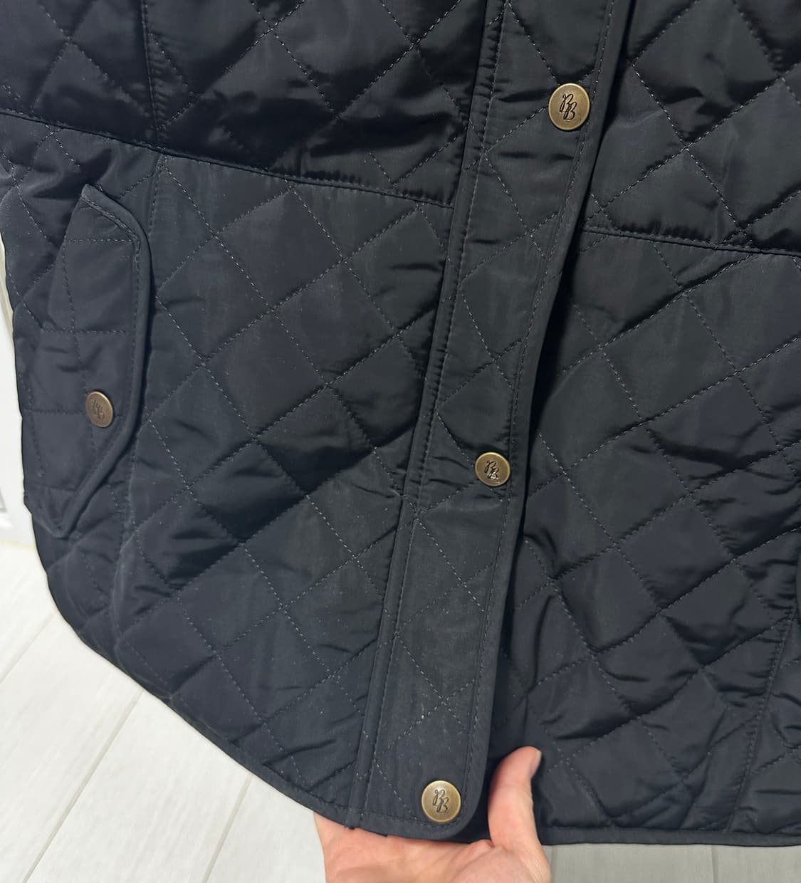 브룩스 브라더스 여성 구스 퀼팅 패딩 조끼 상품이미지4