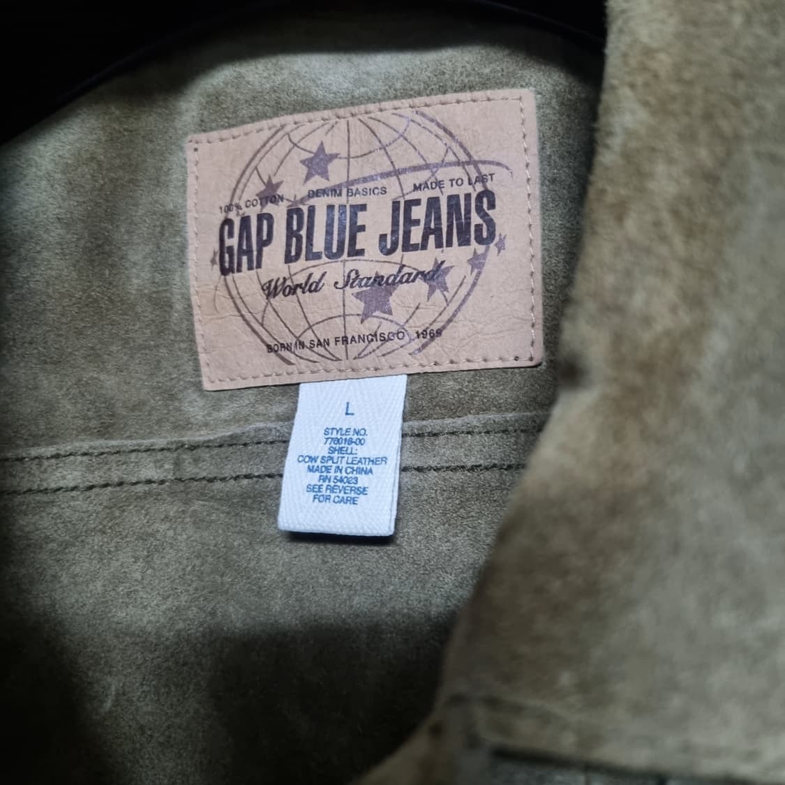 올드 갭 블루라인 스웨이드 타입3 카멜 상품이미지5