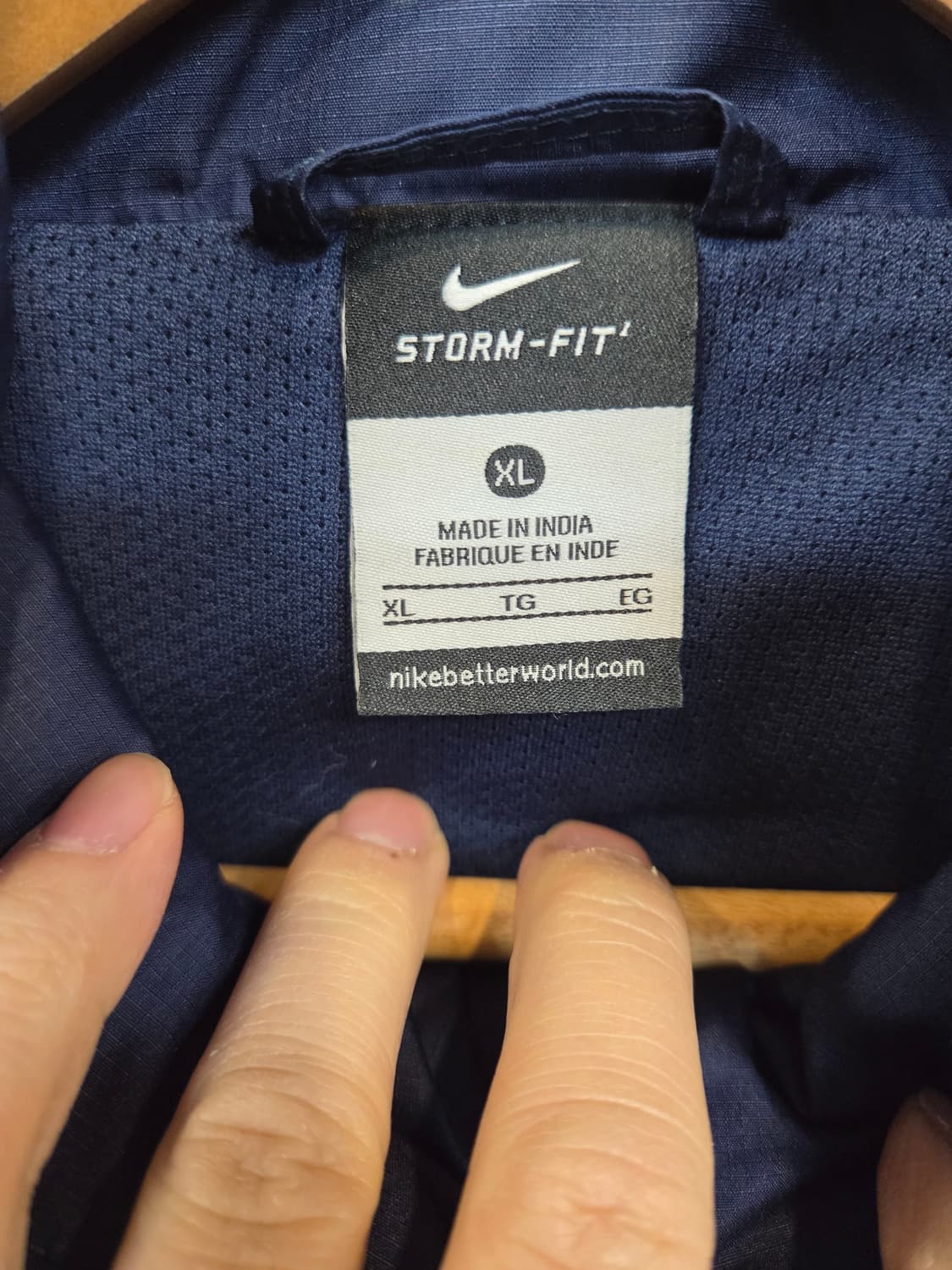 나이키 스톰핏 투웨이 바로셀로나 바람막이 후드자켓 xl 상품이미지3