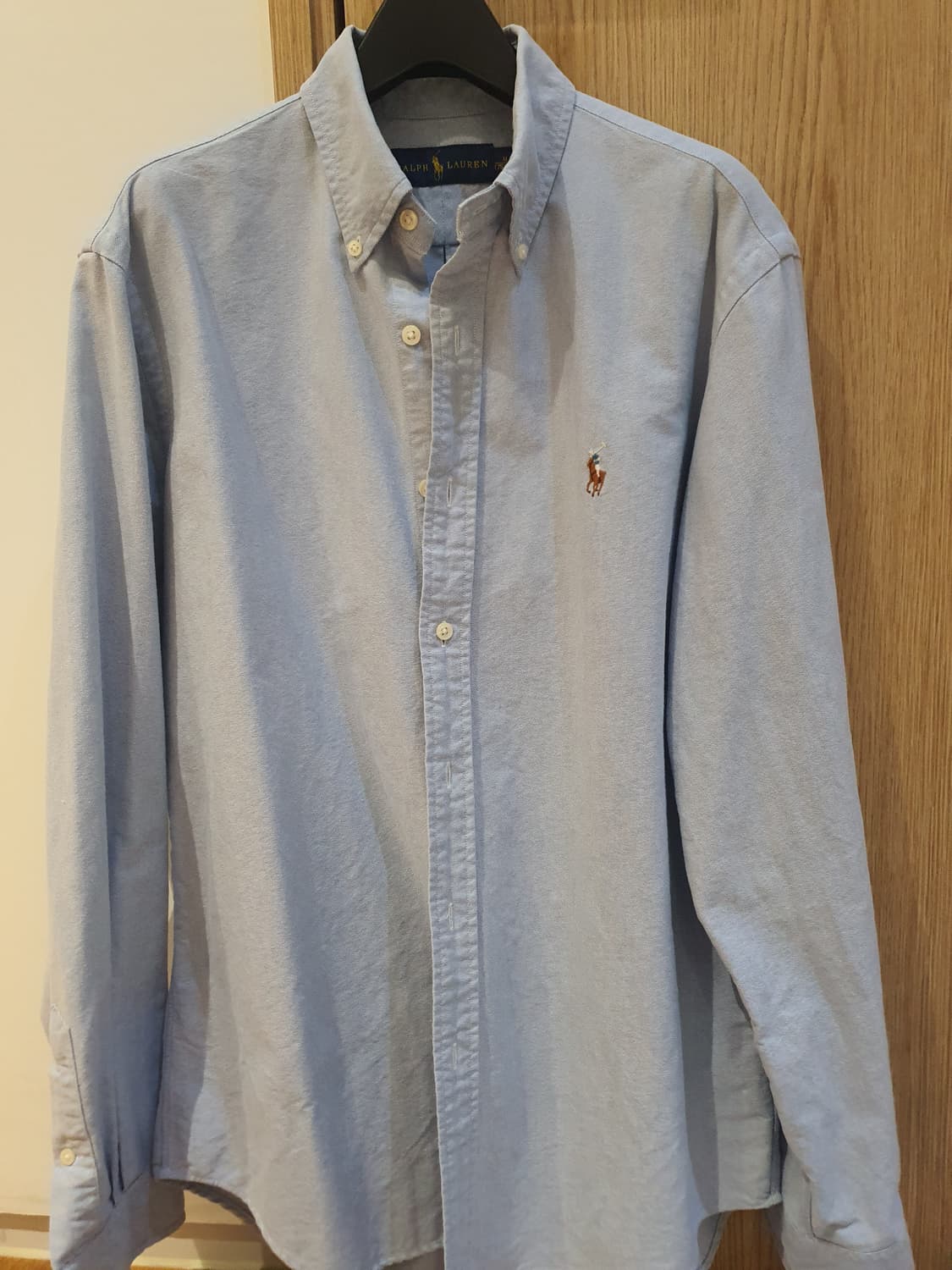 폴로 랄프로렌 옥스포드 셔츠 블루 판매합니다! 상품이미지2