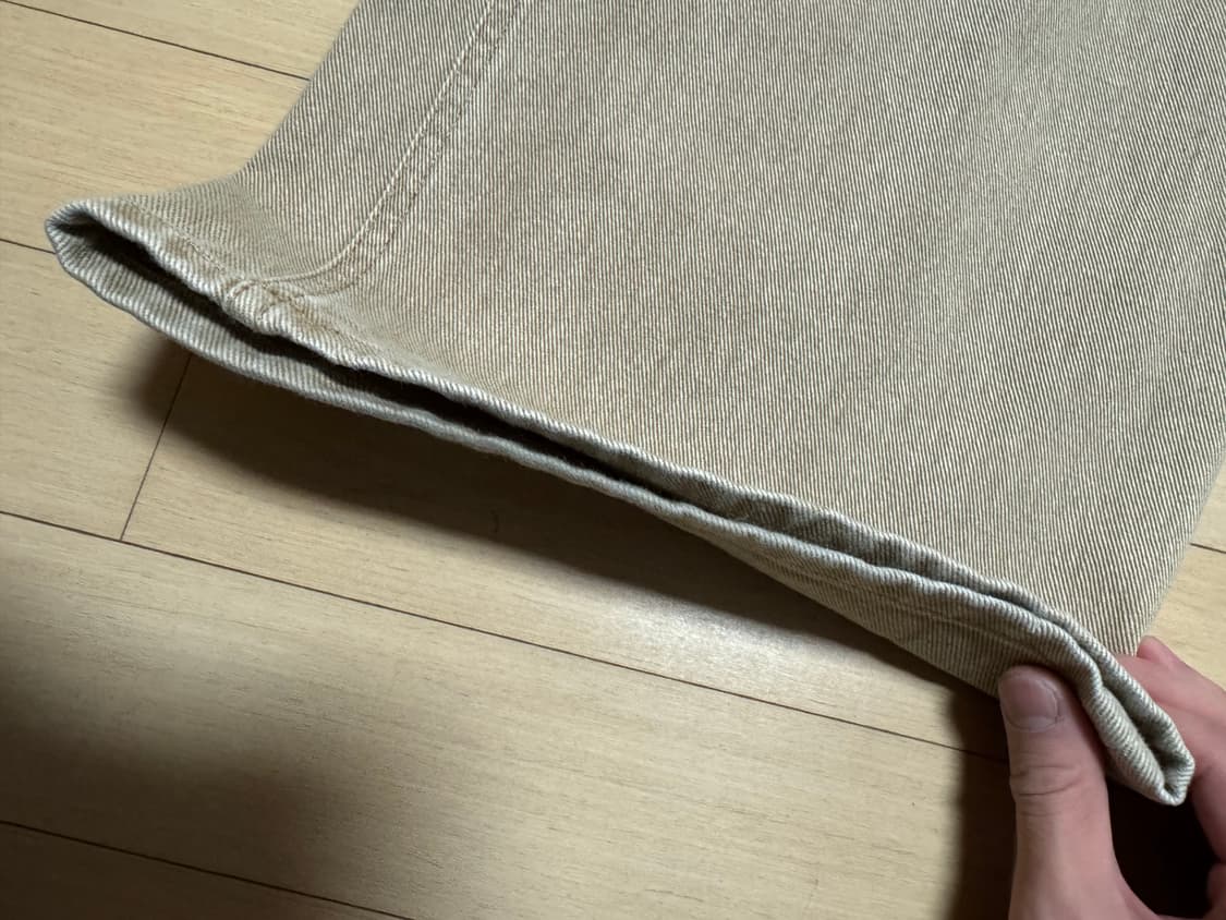 다이브인 와이드 데님 팬츠 베이지 2size 상품이미지8