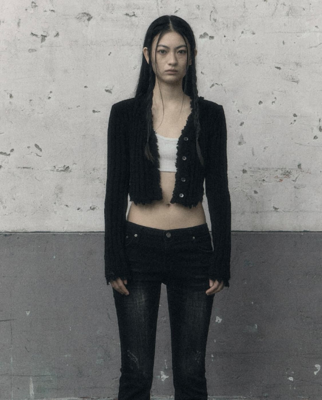 보헤미안서울 태슬 코튼 가디건 상품이미지1