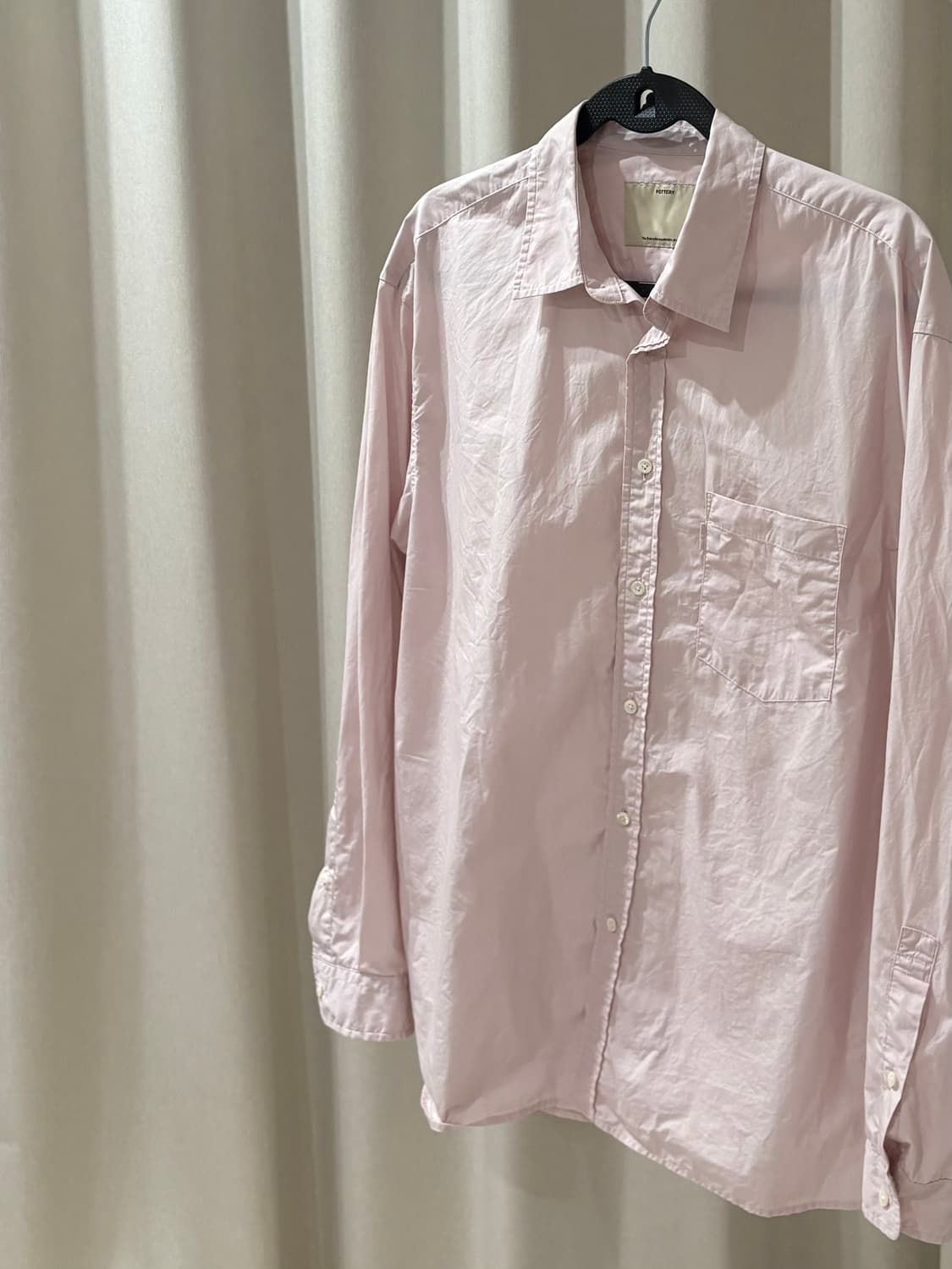 포터리 컴포트 셔츠 핑크 사이즈 2 상품이미지2