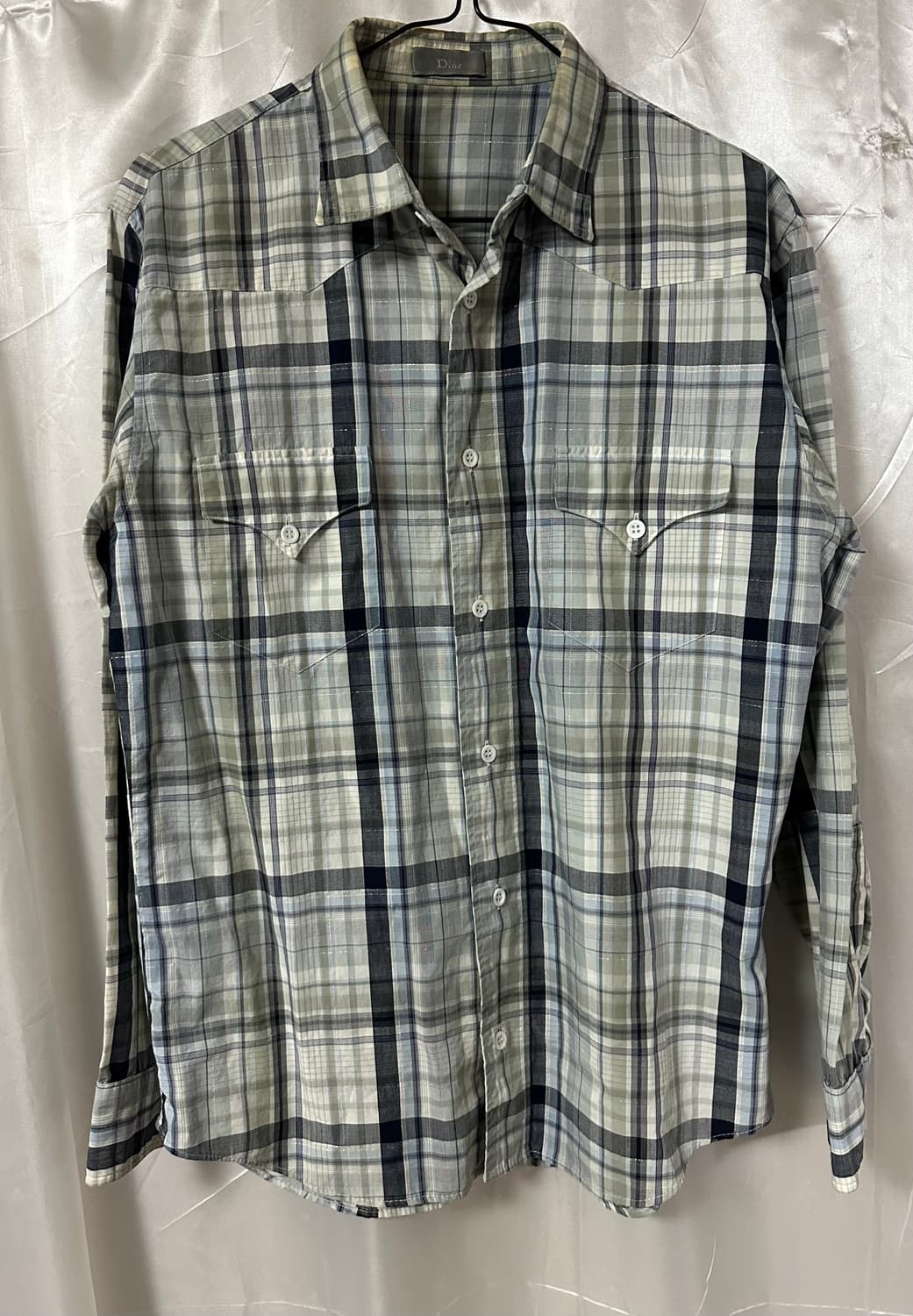 디올옴므 05SS 은사 셔츠 상품이미지2