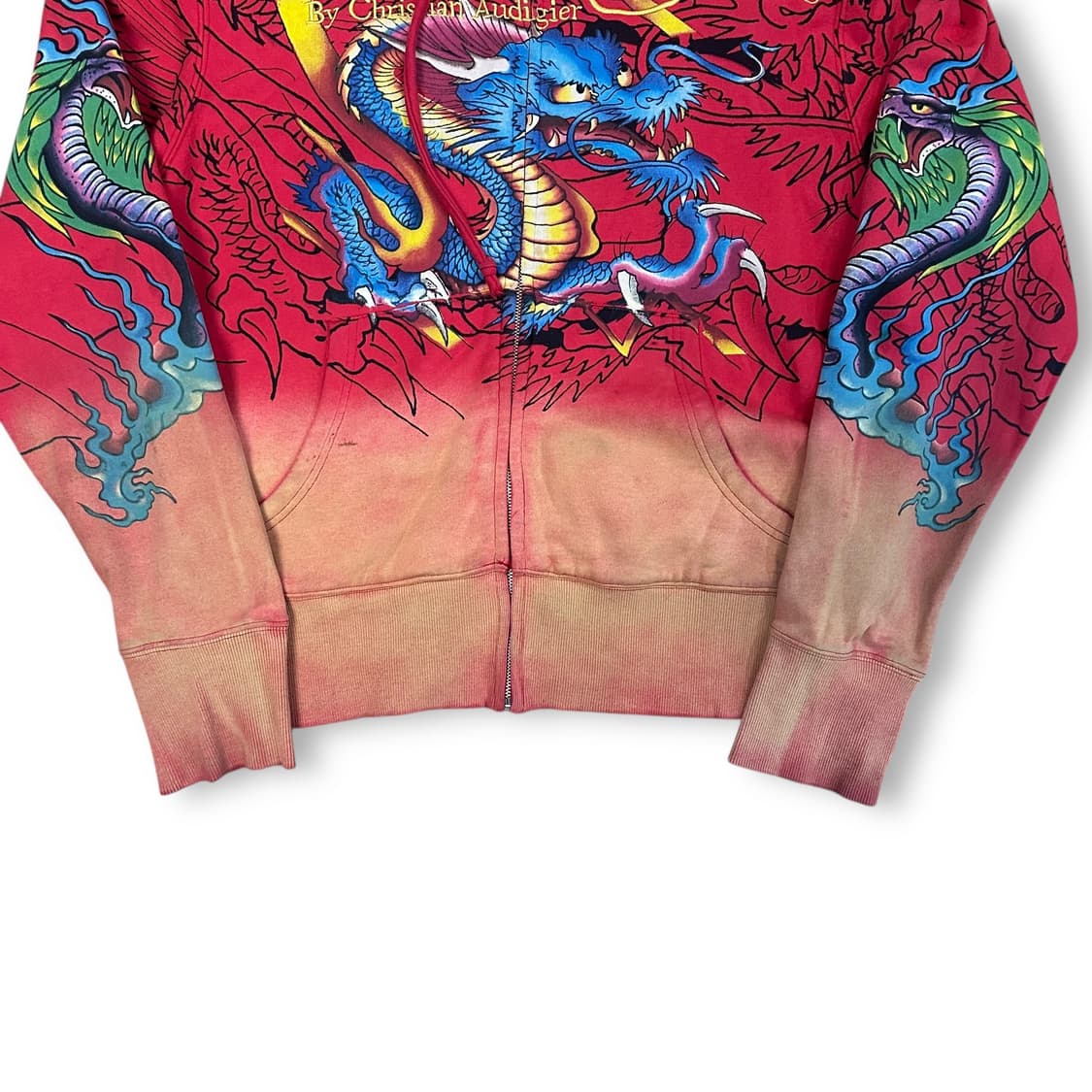 에디하디 드래곤 후드 집업 상품이미지3