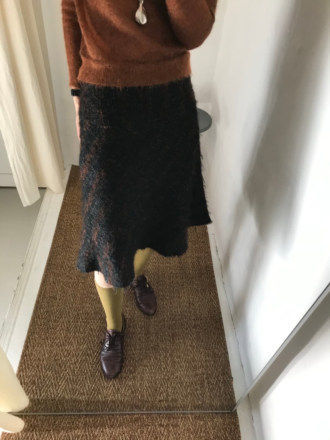 tweed multi-color skirt 상품이미지5