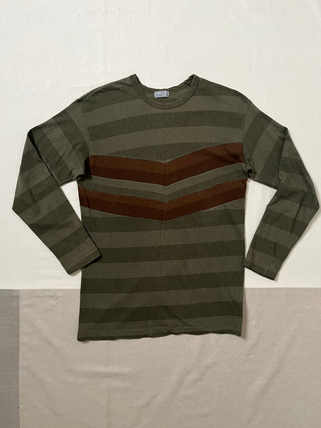 90s 꼼데가르송 옴므 스트라이프 티셔츠 comme des garcons 상품이미지1
