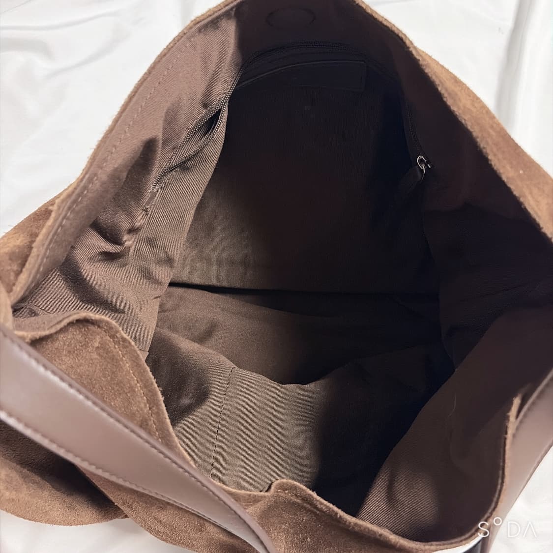 로서울 펄피 호보백 스웨이드 체스트넛 상품이미지8