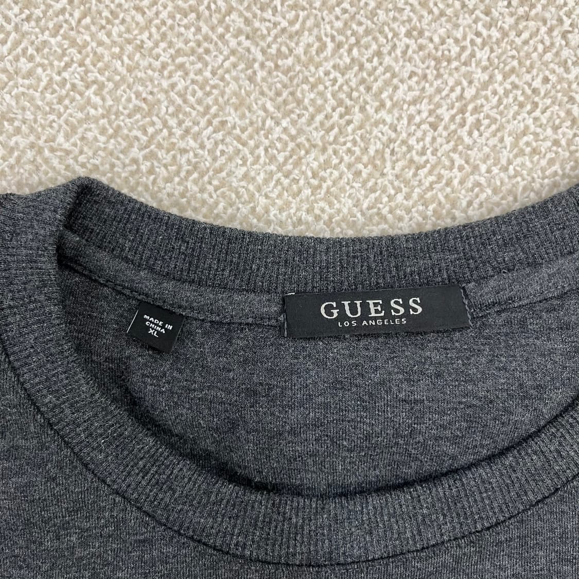 XL 게스 로고 긴팔 맨투맨 0220M 상품이미지2