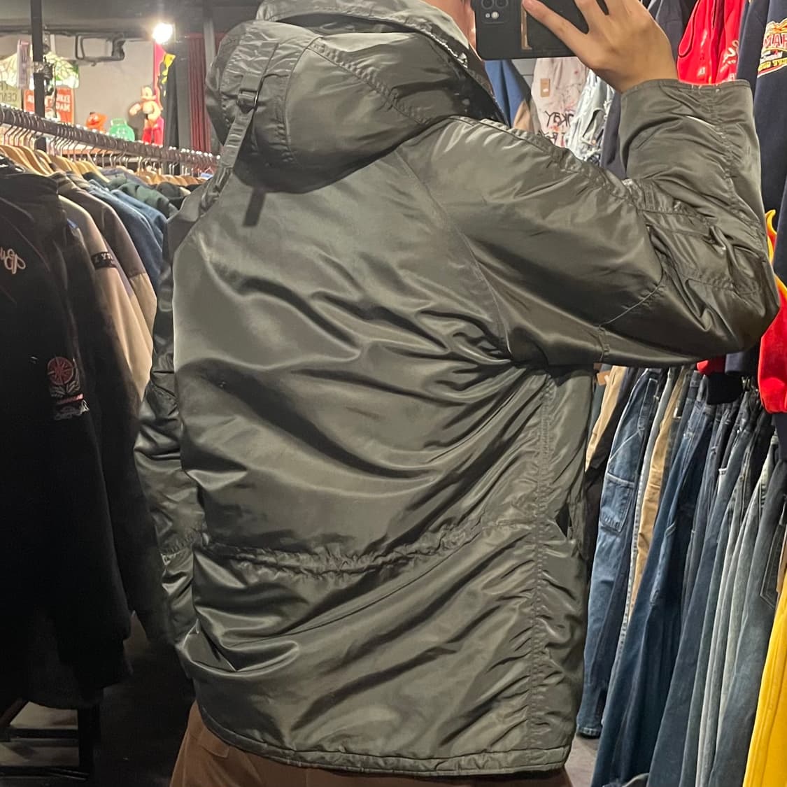 [IM] ALPHA 알파인더스트리 그레이 패딩  상품이미지8