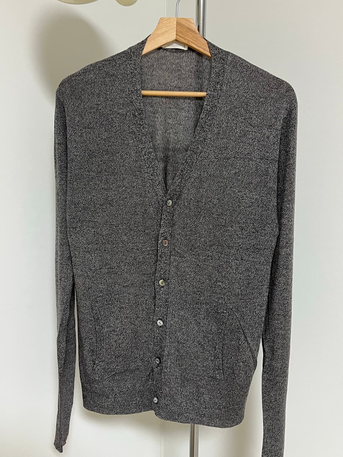 HELMUT LANG gray cardigan 상품이미지1