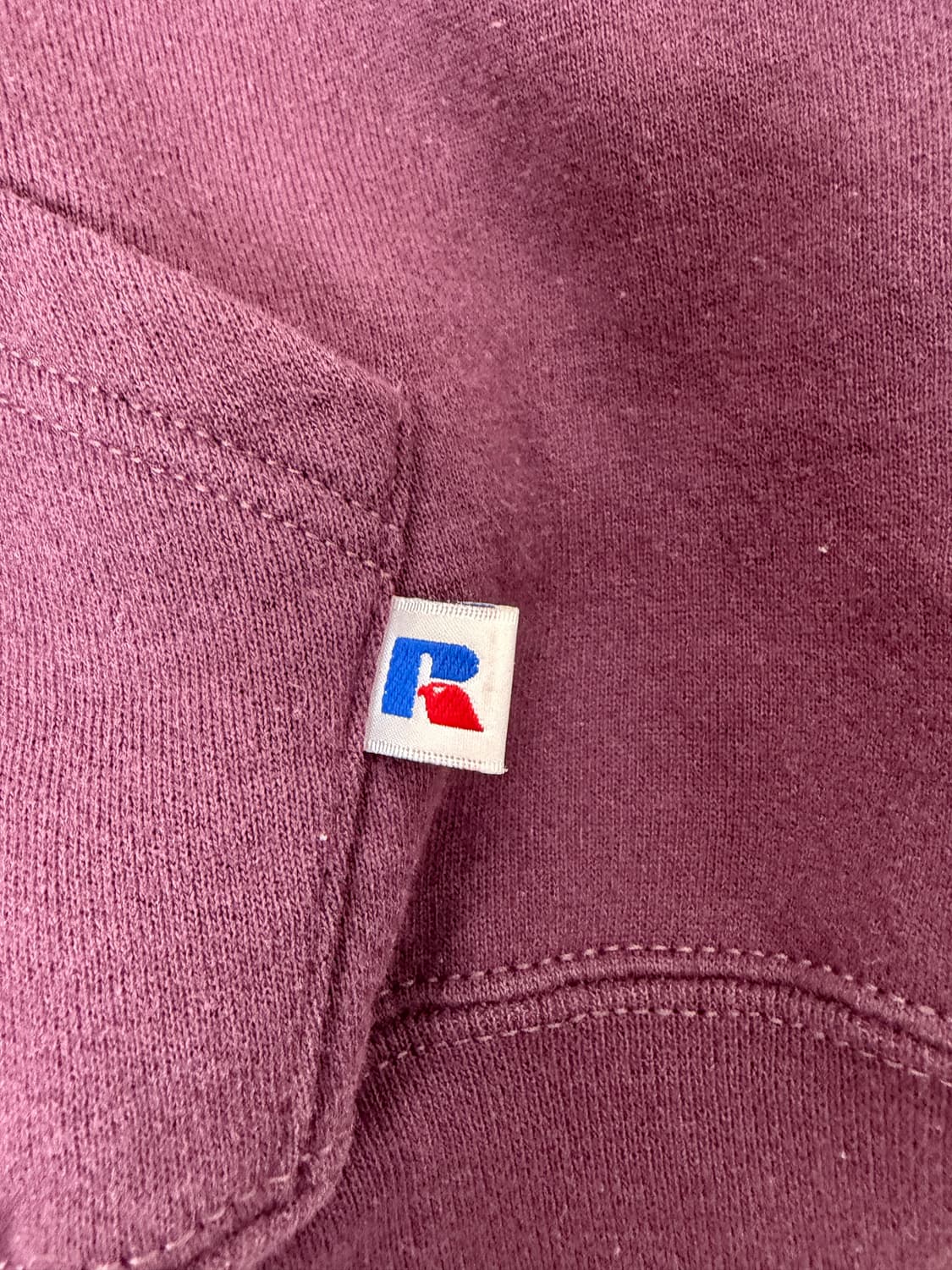 90s Russell Hoodie (plum) 상품이미지5