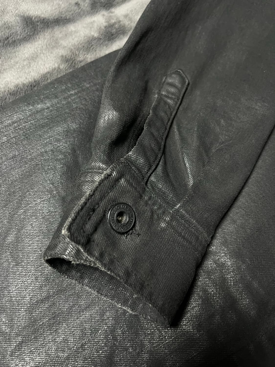 오프화이트 코팅 오버데님자켓 Size M 상품이미지6