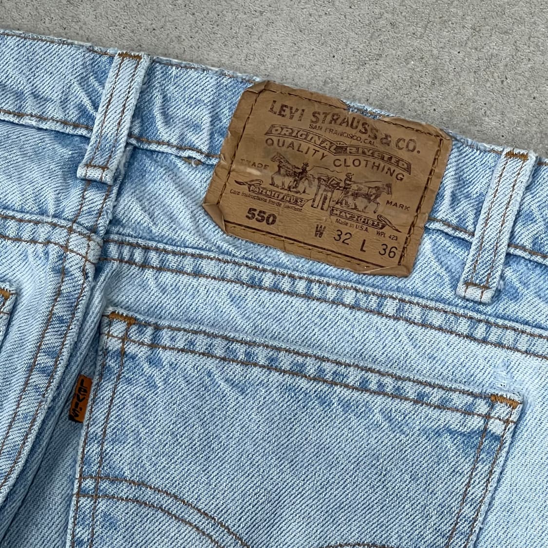 usa리바이스 550 오렌지탭 데님팬츠 s10149 상품이미지7