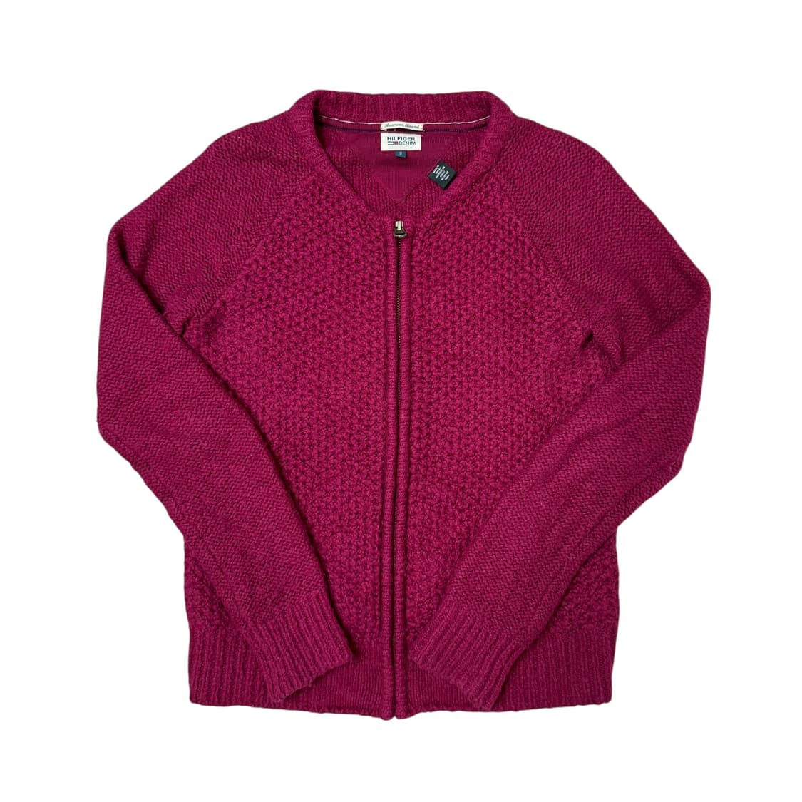 타미힐피거 니트집업 상품이미지1