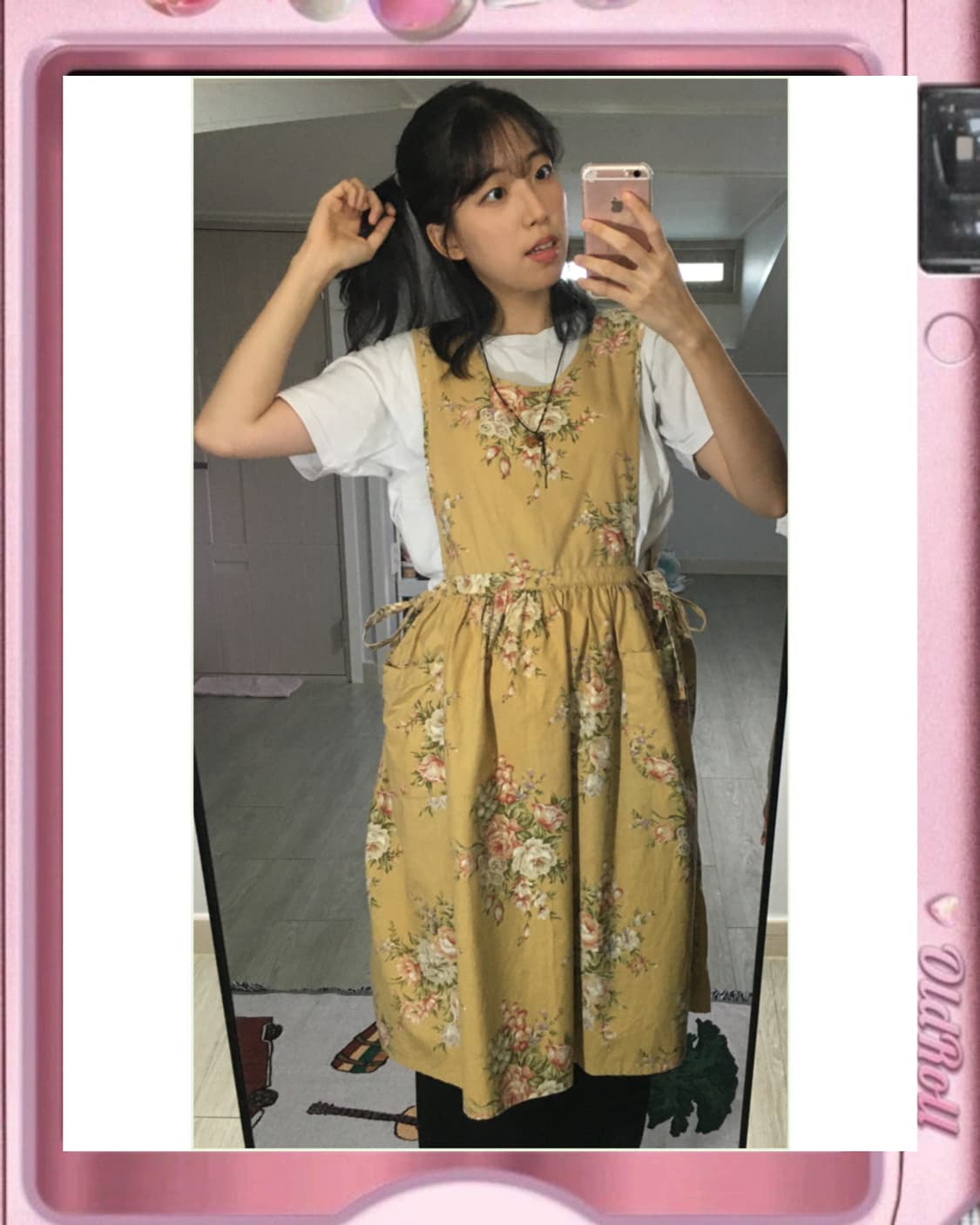 허니 플라워 에이프런 원피스🍯🐝 상품이미지3