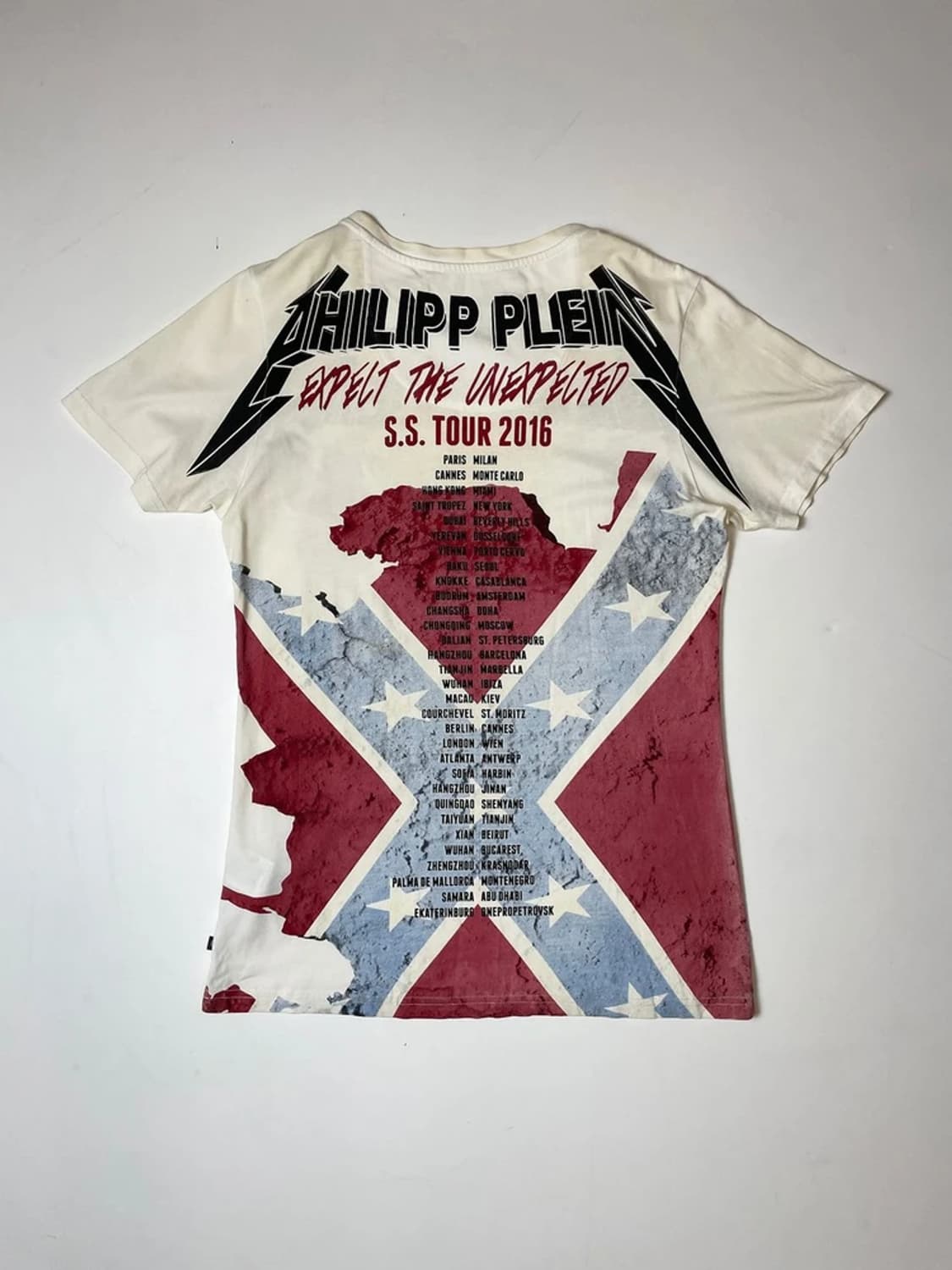 필립플레인 해골 그래픽 코튼 반팔 티셔츠 PN9643 상품이미지5