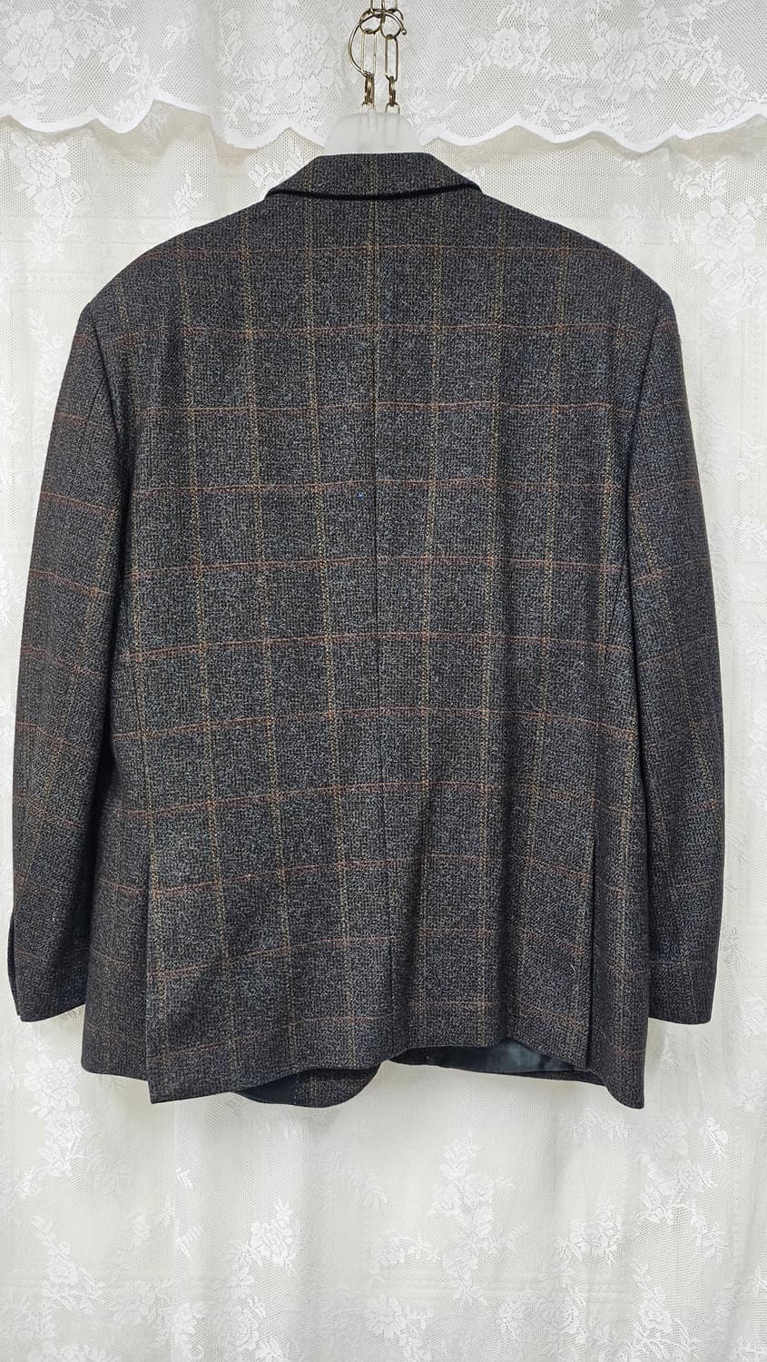 닥스 캐시미어 체크 블레이저 상품이미지4