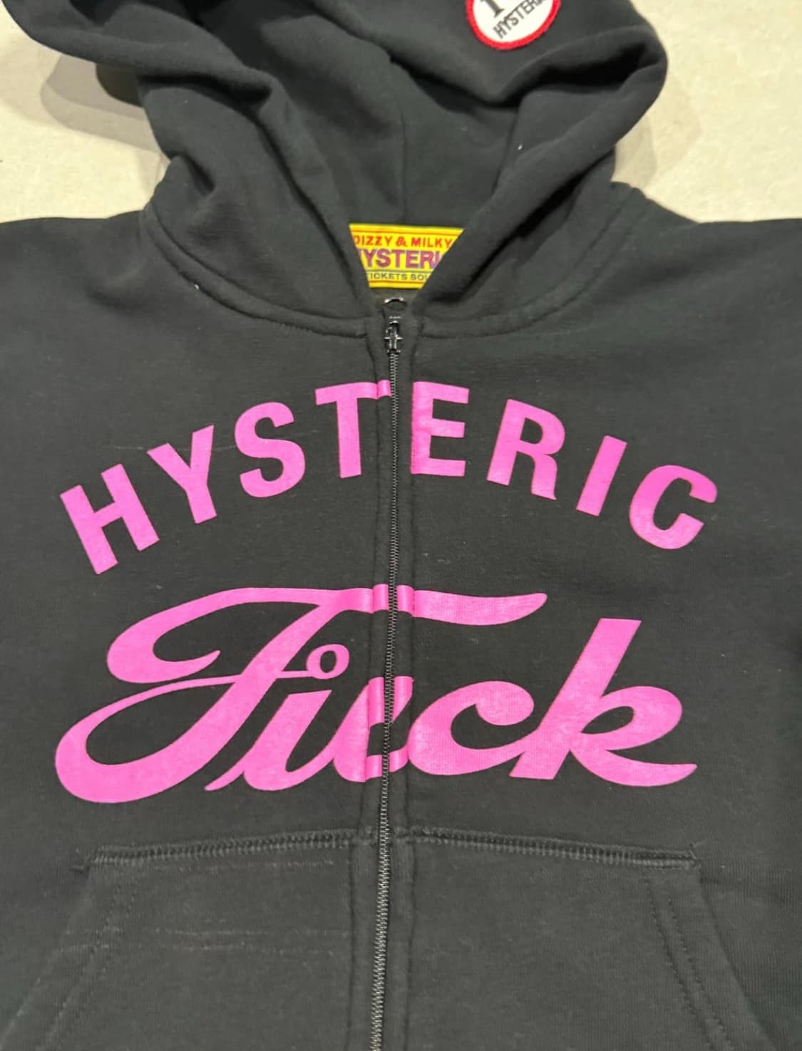히스테릭글래머 퍽 후드집업 상품이미지2