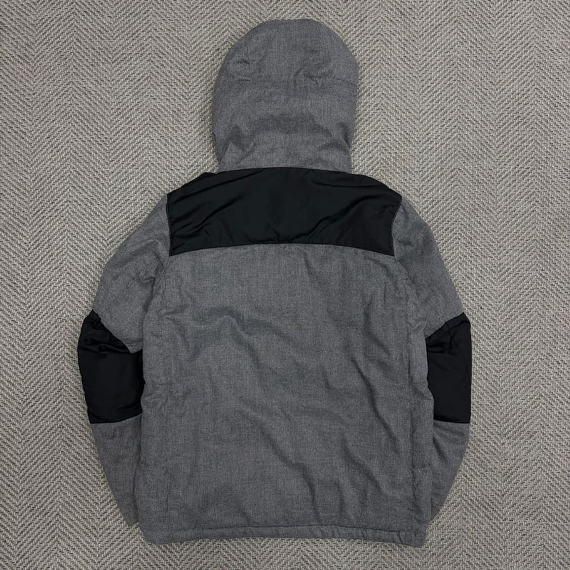 시에라디자인 배색 패딩 v1256 상품이미지2