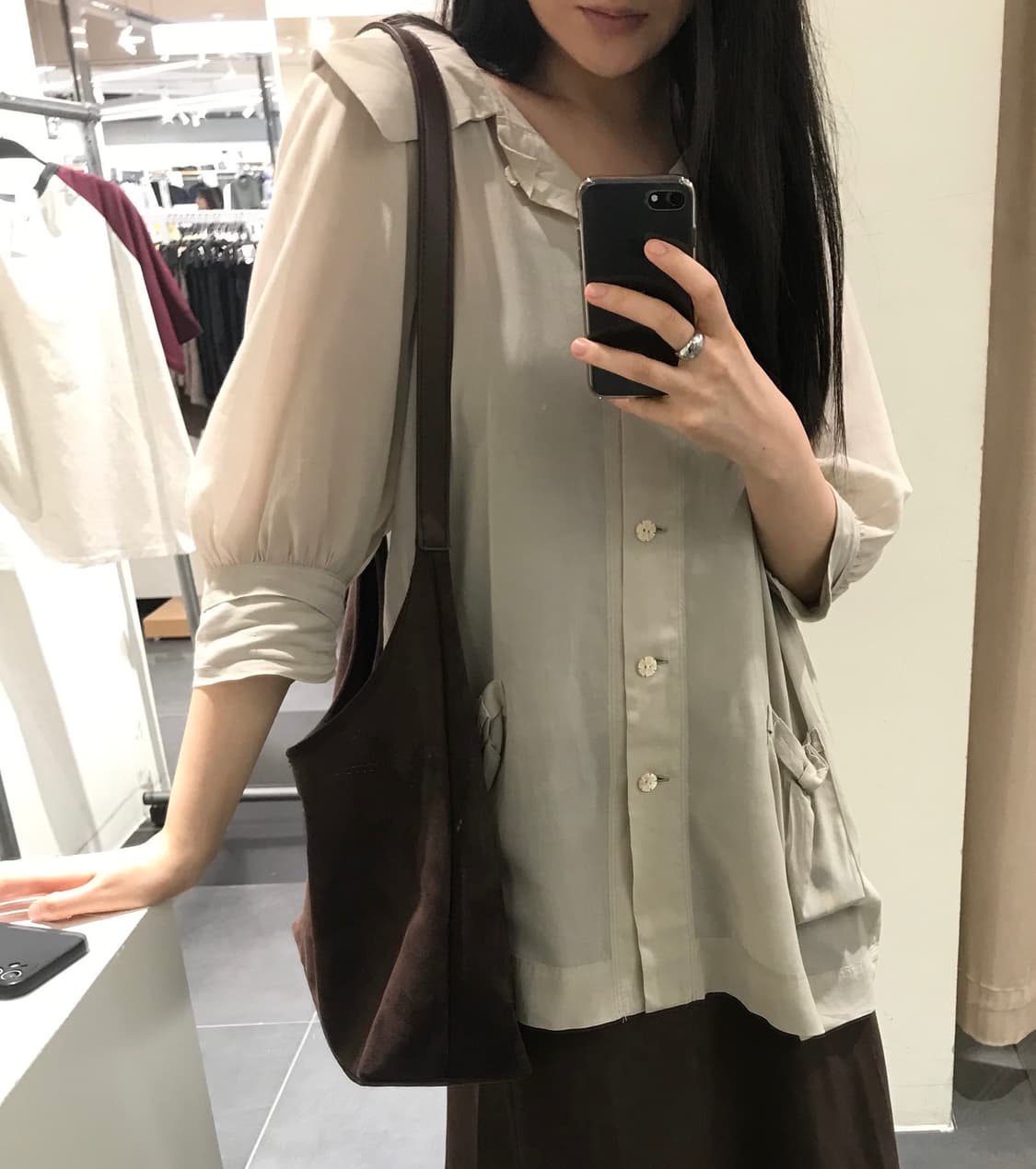 Daisy Button Blouse 상품이미지1