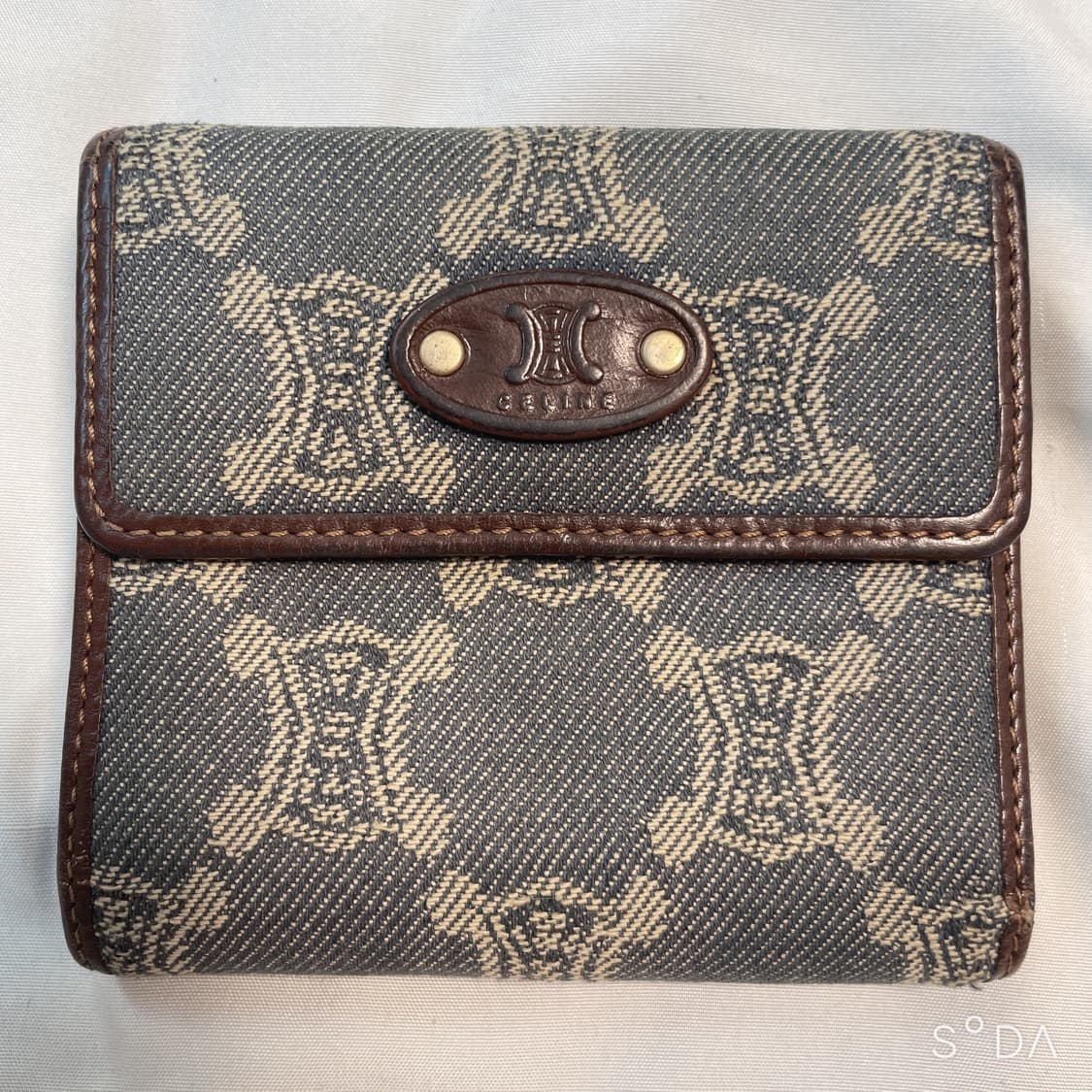 셀린느 빈티지 데님 반지갑 상품이미지1