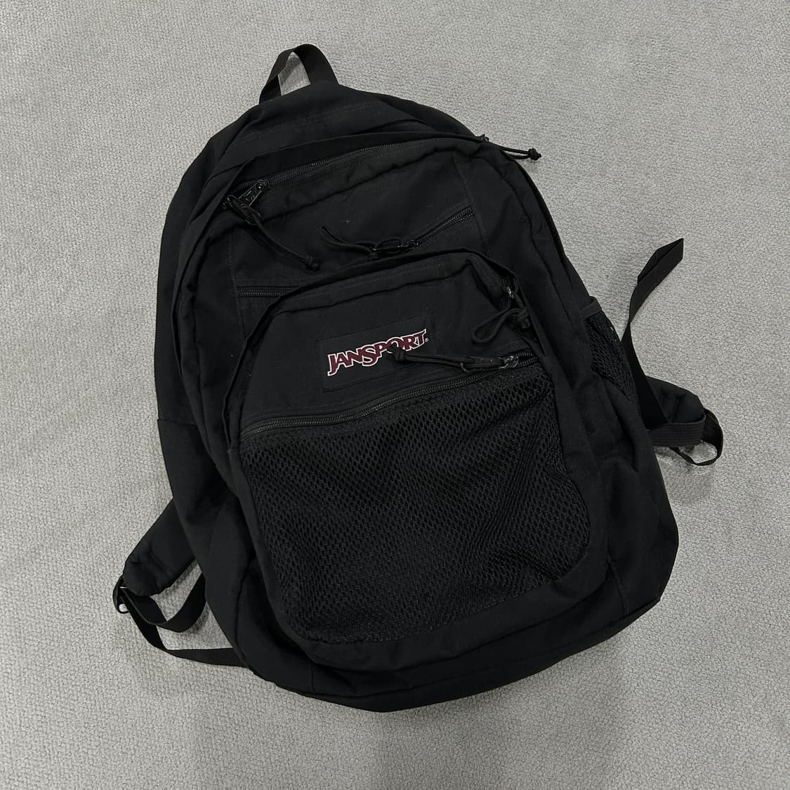 잔스포츠 검정 백팩 가방 상품이미지1