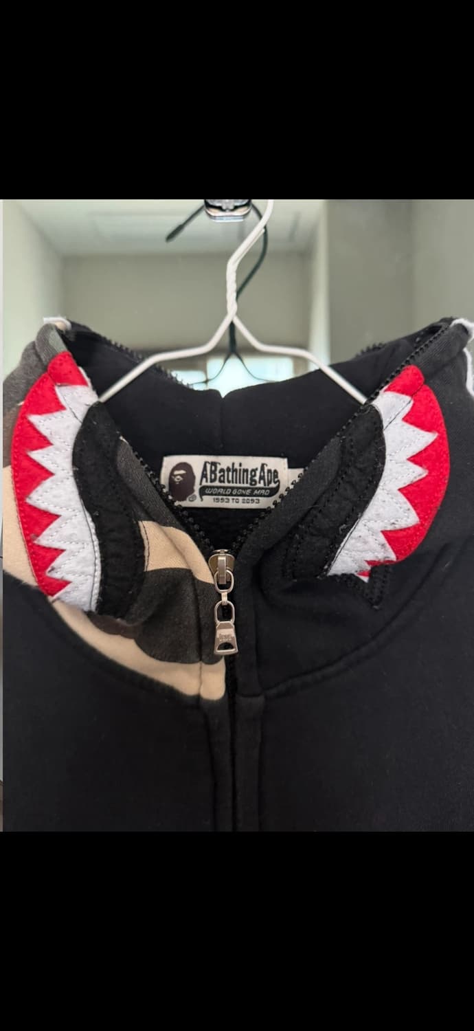 Bape 베이프 카모 후드집업 L 상품이미지3