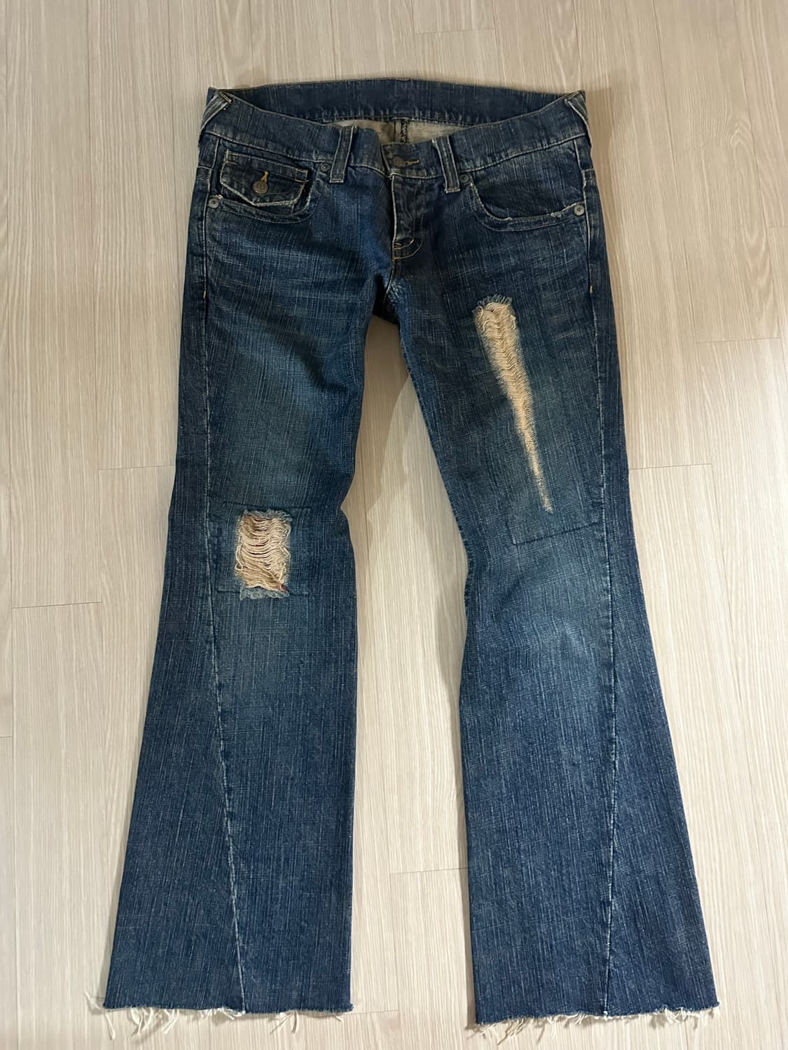 토네이도마트 그런지 부츠컷 데님 상품이미지1