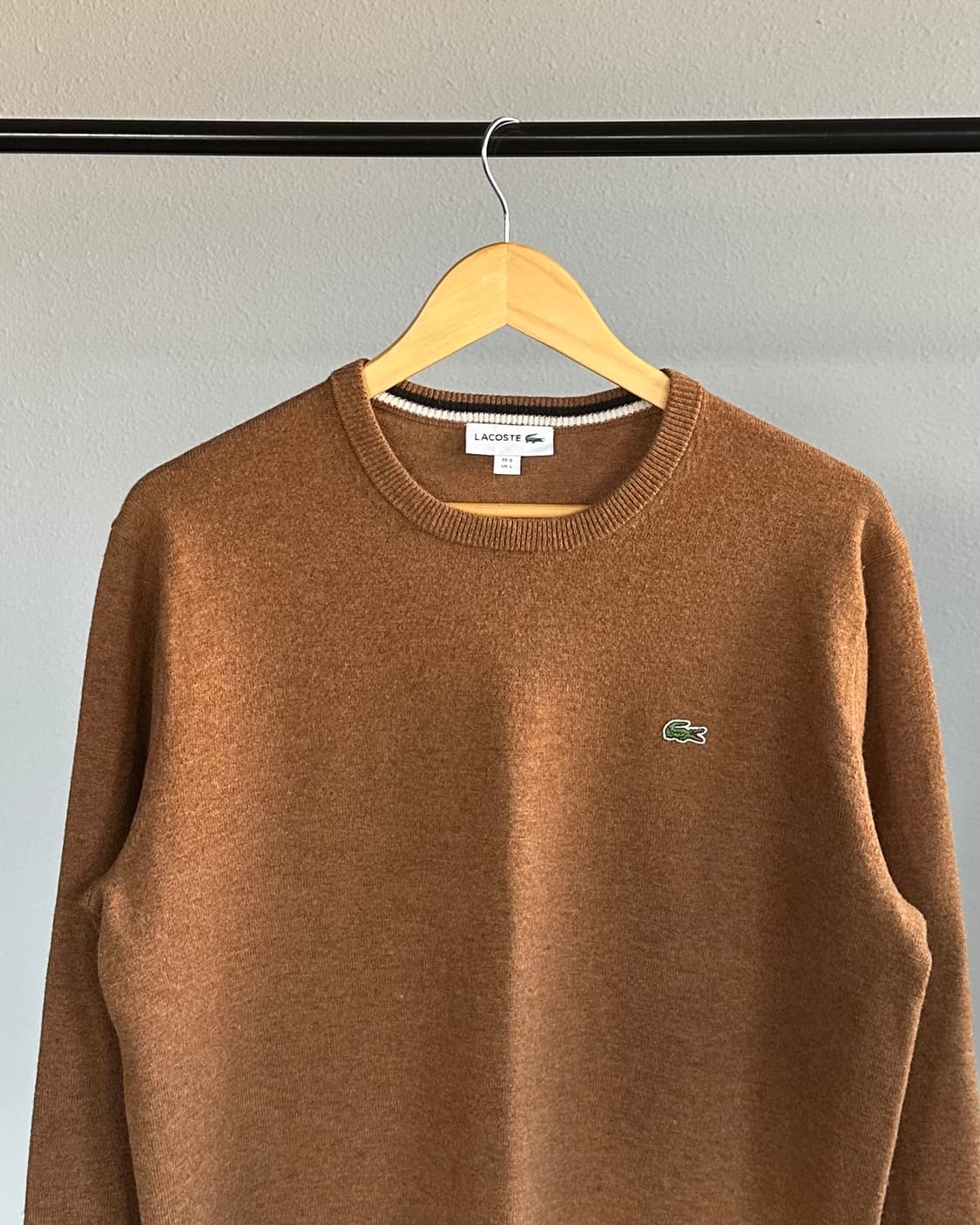 [L]라코스테 메리노 울 니트 스웨터 상품이미지2