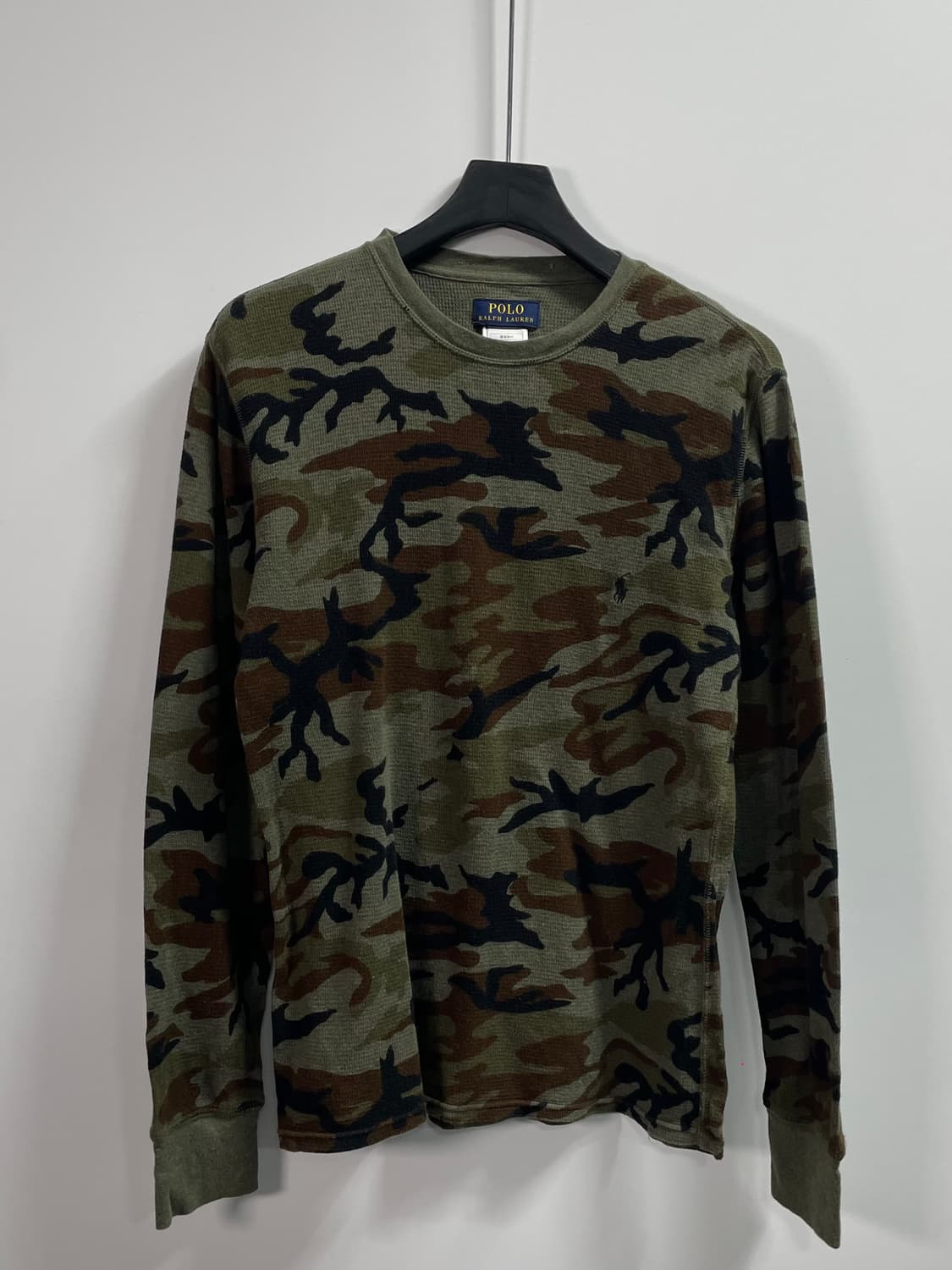 폴로 랄프로렌 카모 롱슬리브 와플티 (on.453)   상품이미지1