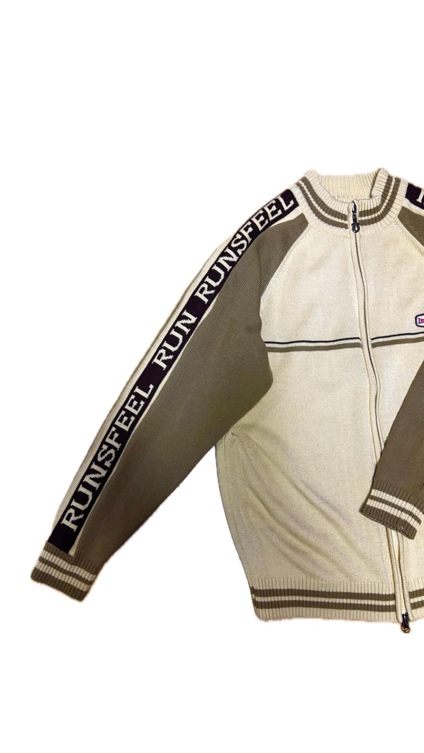 Runsfeel London 니트 투웨이 집업 상품이미지2