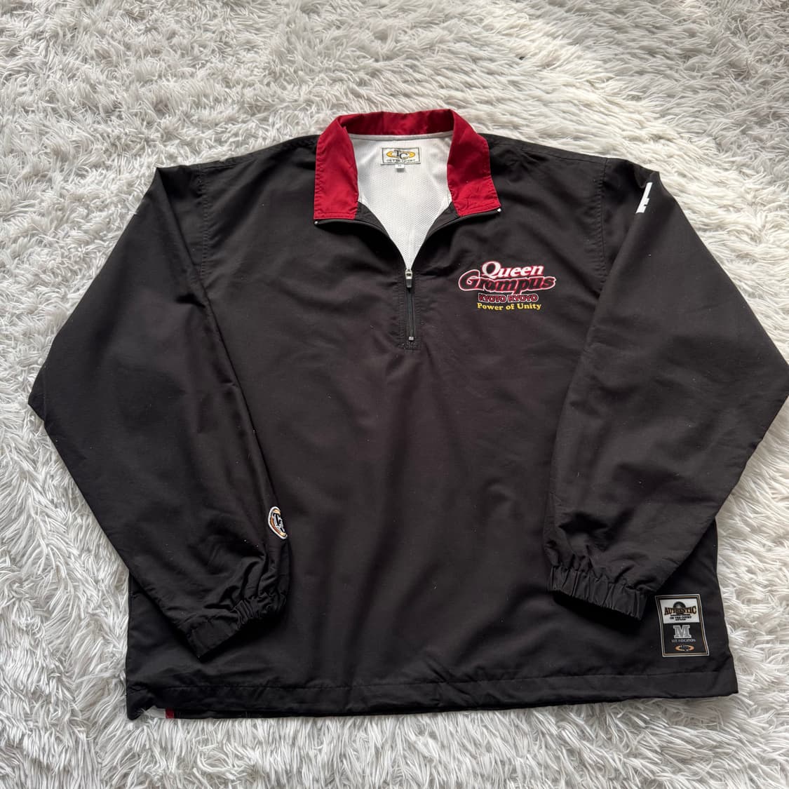 TC 일본빈티지 반집업 나일론바람막이 농구바람막이 반집업바람막이 m 95 상품이미지2