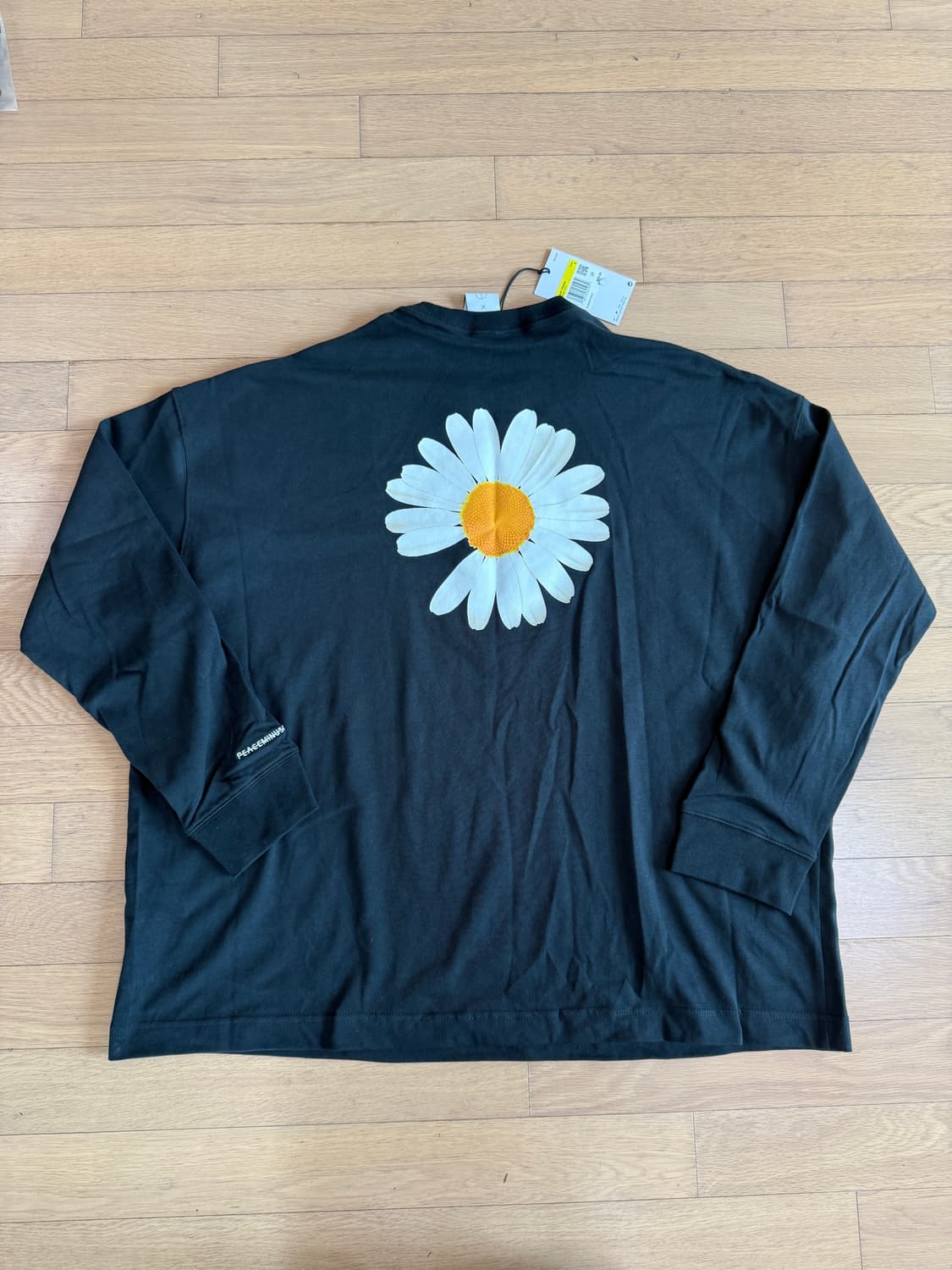 [S] 나이키 피스마이너스원 피마원 롱슬리브 긴팔 티셔츠 블랙 지디 상품이미지1