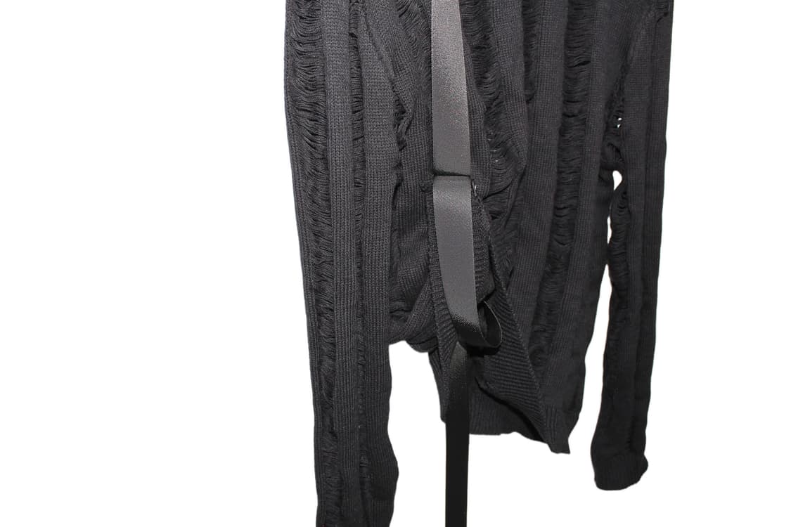 Ann Demeulemeester 앤드뮐미스터 디스트로이드 니트탑 상품이미지3