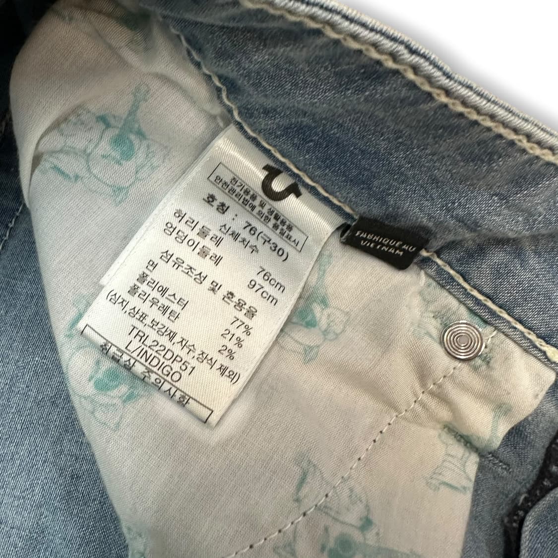 트루릴리젼 부츠컷 데님 팬츠 상품이미지6