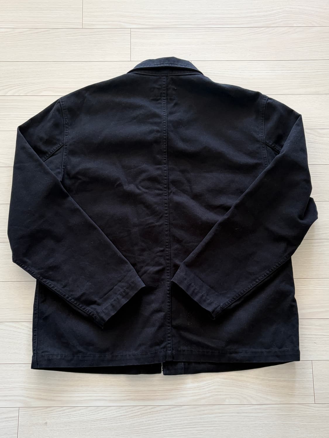 stussy 스투시 캔버스 초어 자켓 블랙 L (103-107) 상품이미지2