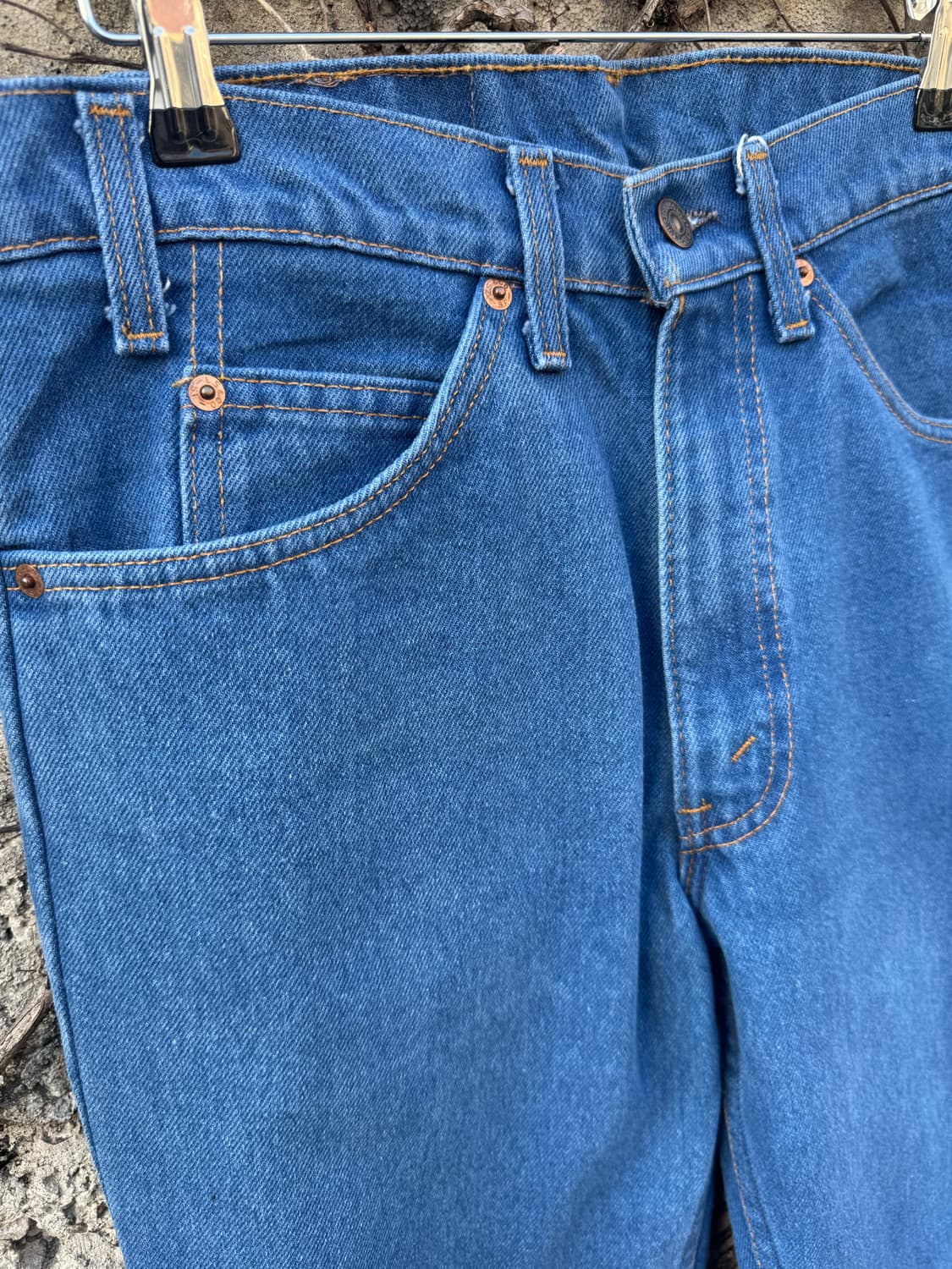 80s 리바이스 빈티지 20508 중청 데님 팬츠 32 상품이미지4