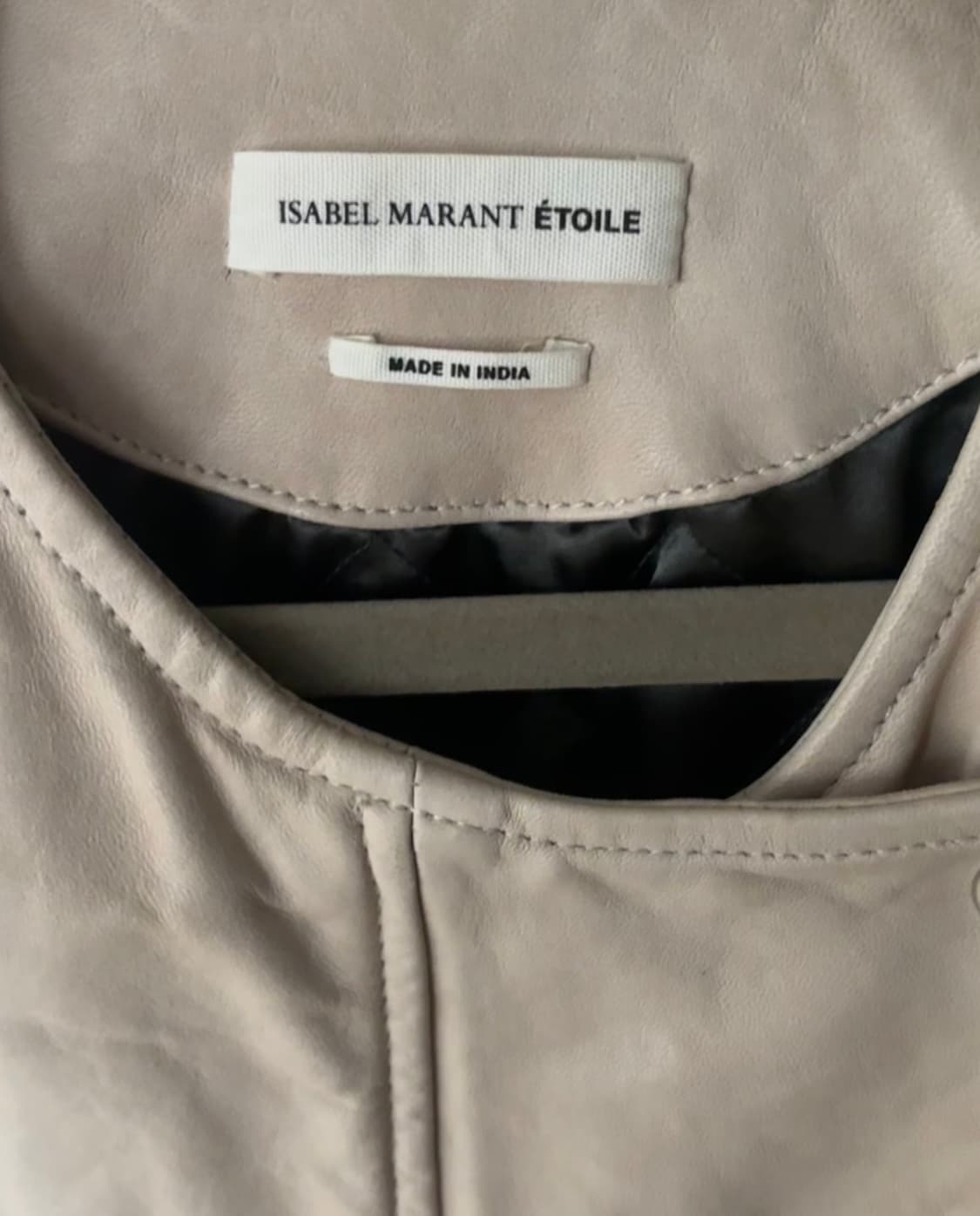 이자벨 마랑 가죽 재킷 상품이미지3