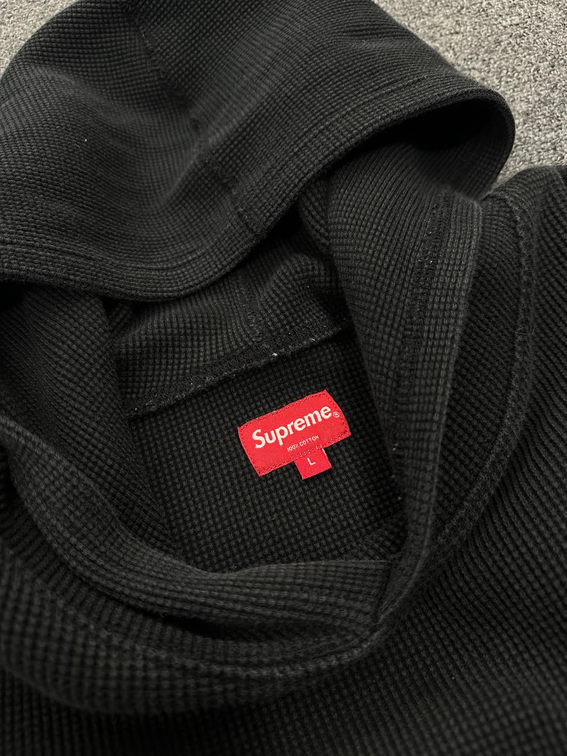 L) 슈프림 와플 후드티 사이드 프린팅 상품이미지6