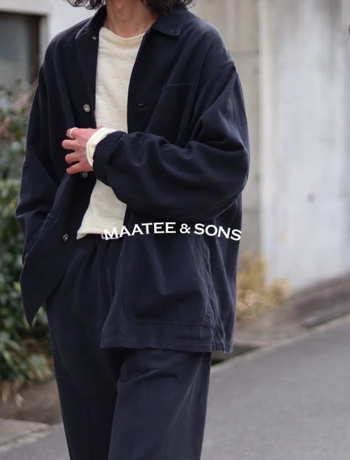 (2) maatee&sons durun 47 자켓 블랙 판매 상품이미지2