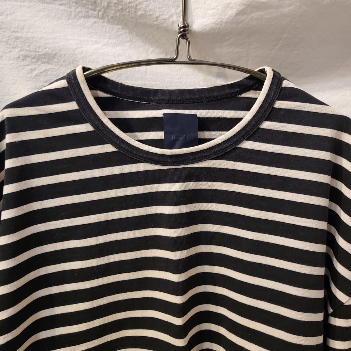 juun.j 준지 긴팔 스트라이프 티셔츠 오버핏 롱슬리브 상품이미지3