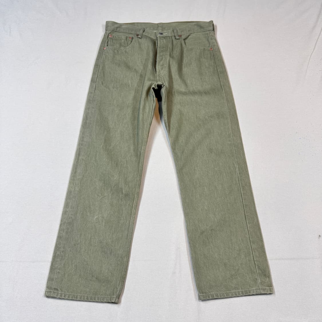 34inch) 리바이스 501 버튼플라이 리지드 데님 청바지 상품이미지5